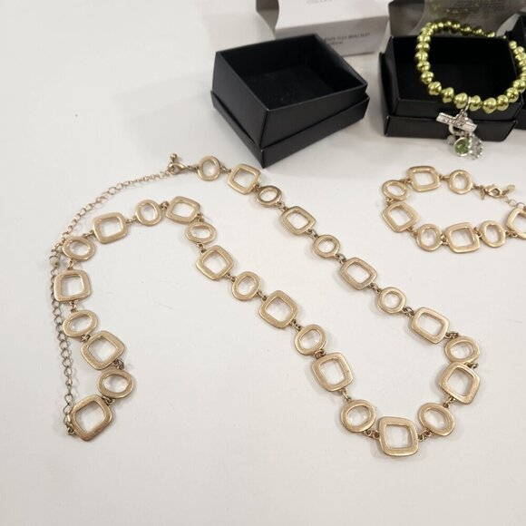 Avon Bracelet Lot Unique Elements Inspiration Enchanting Evening Statement - Picture 3 of 9